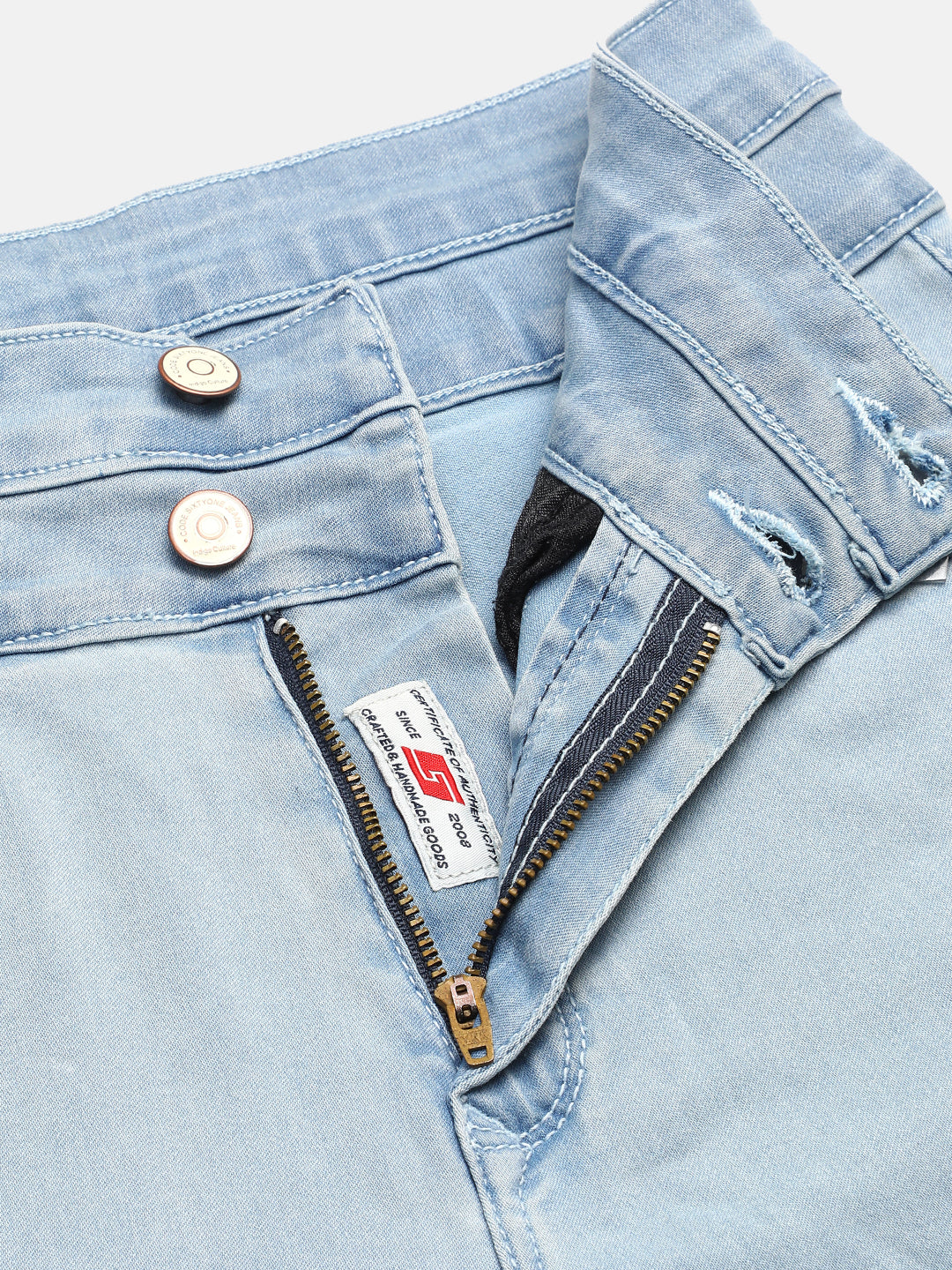 Light Blue Wide Leg Hight-Waist Jeans