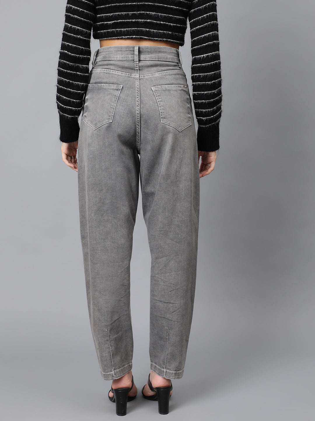 Black Oversized Slouchy Fit Jeans