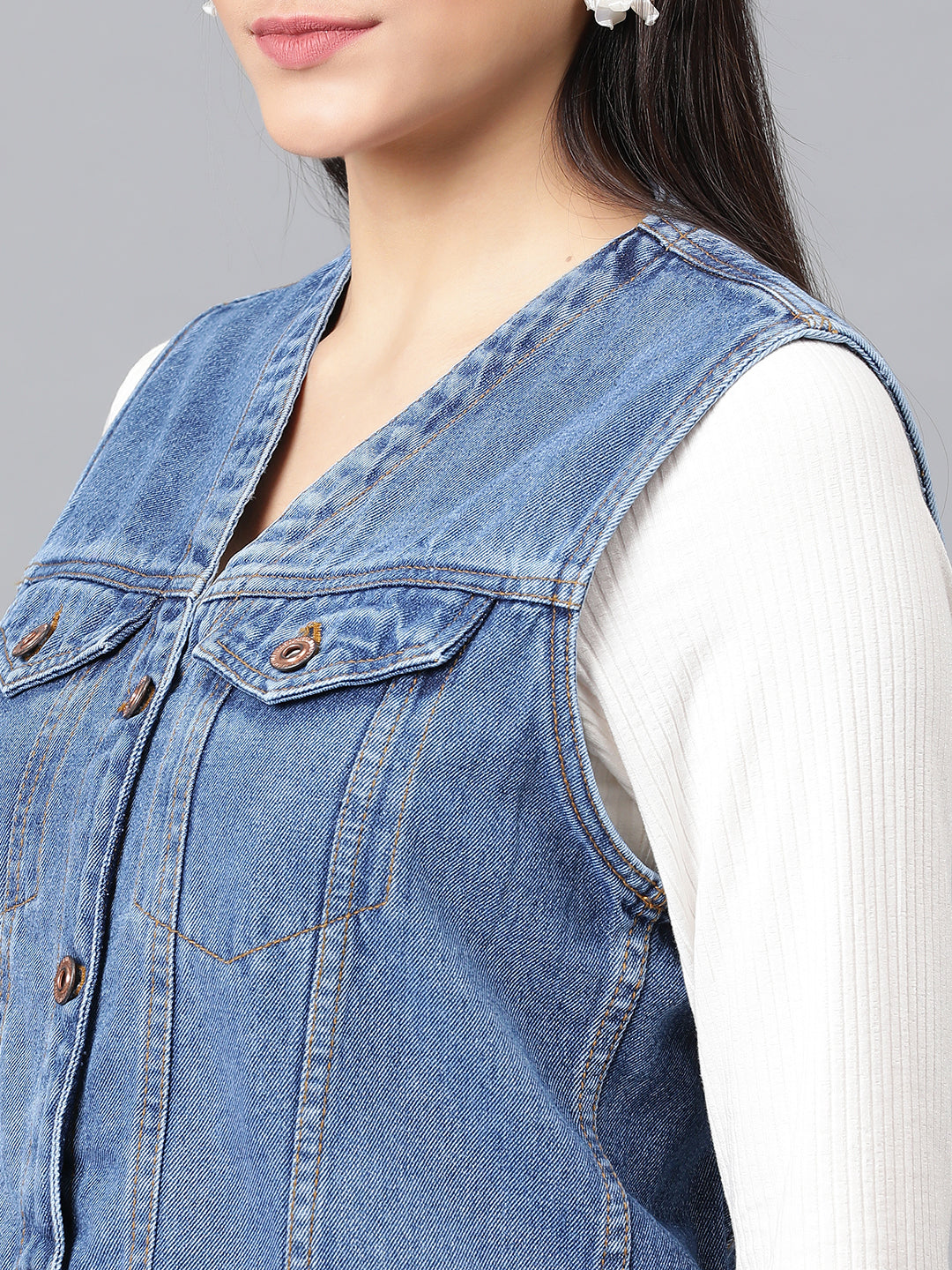 Blue Denim Waist