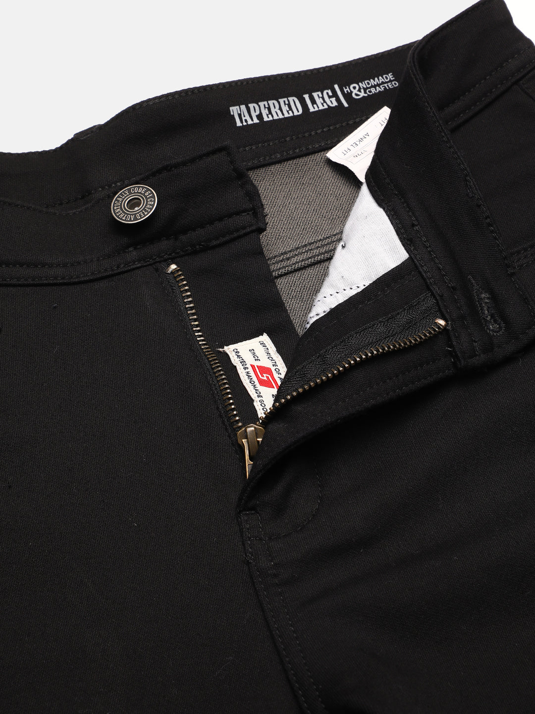 Black Flare Fit Strechable Jeans