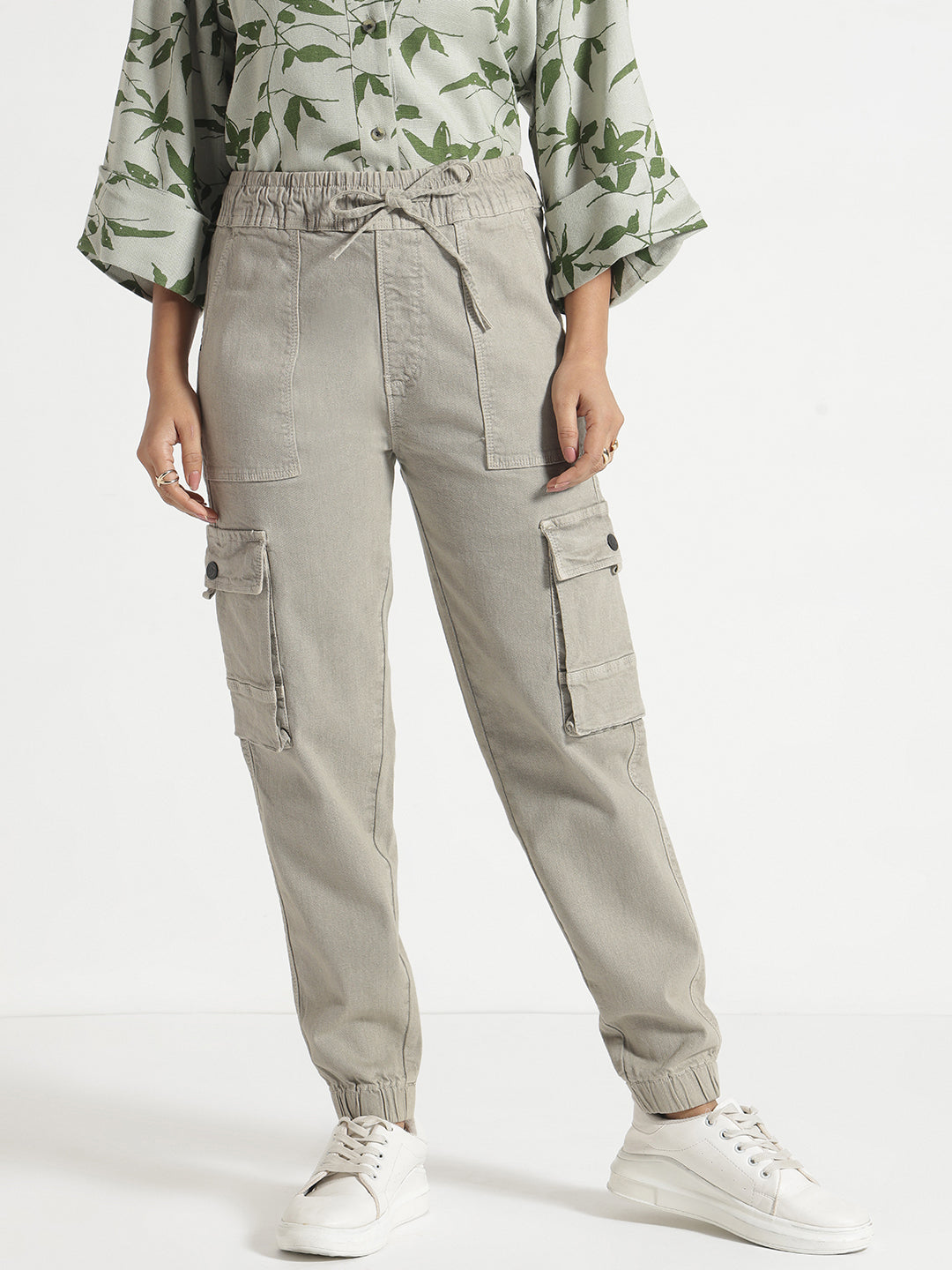 Coloured Cargo Joggers