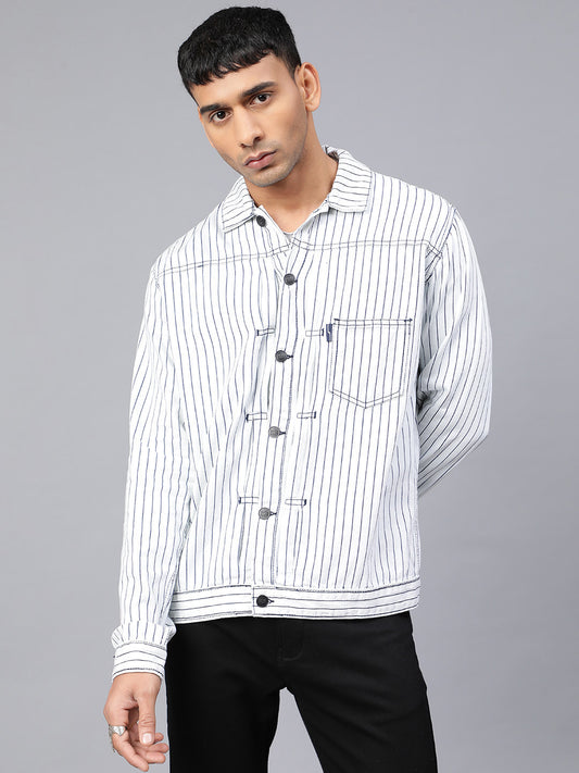 Shacket - Style as Jacket or Shirt white