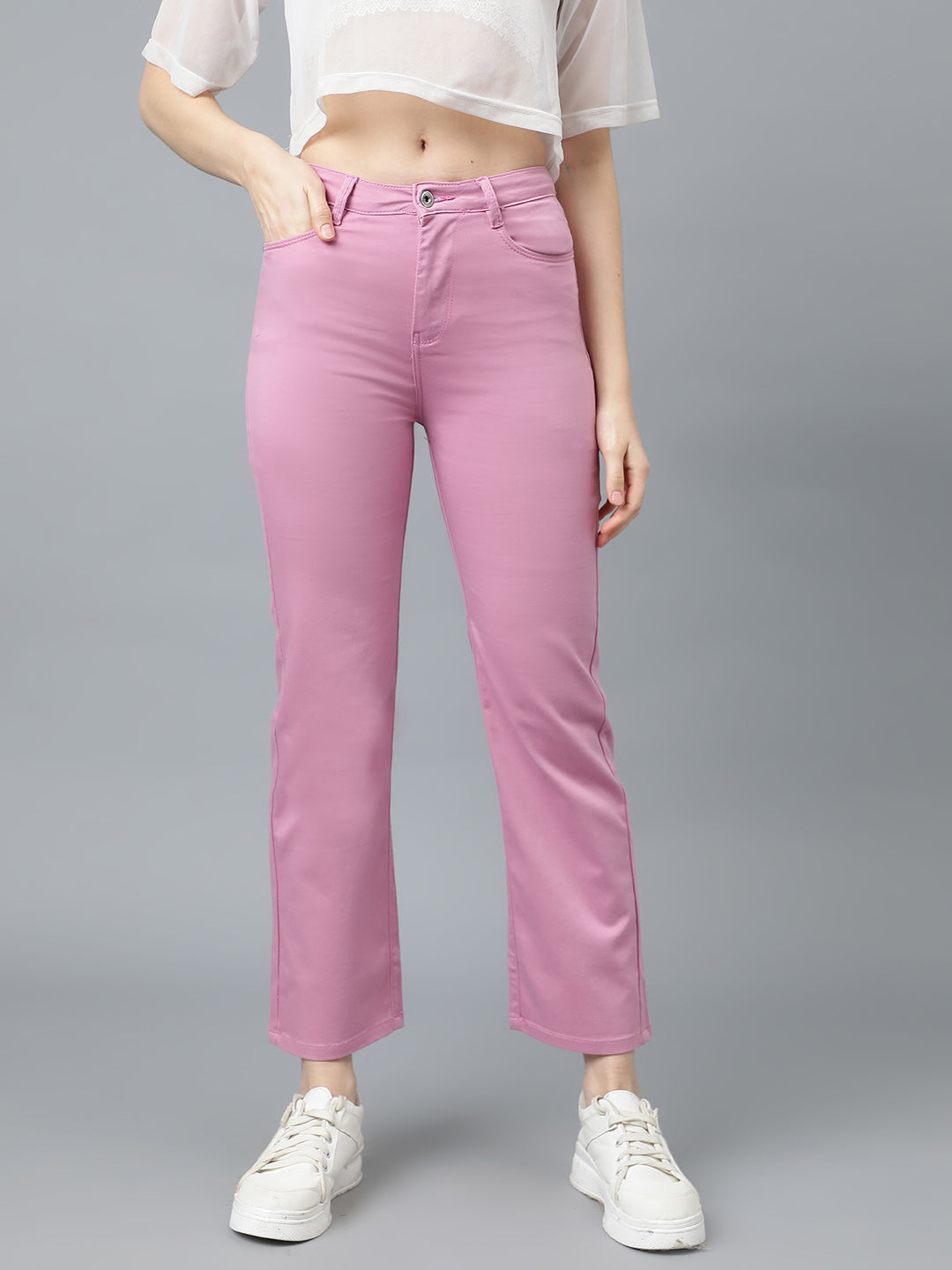 Coloured Relaxed Pants