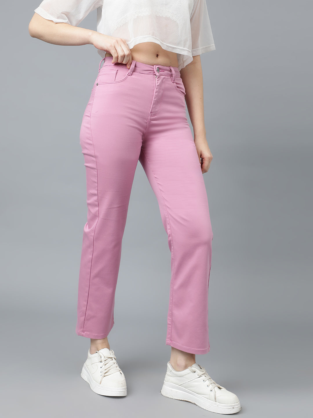 Coloured Relaxed Pants