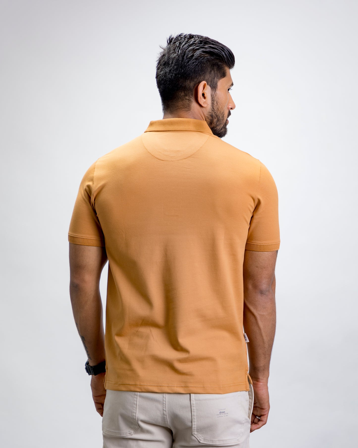 Brown polo t-shirt