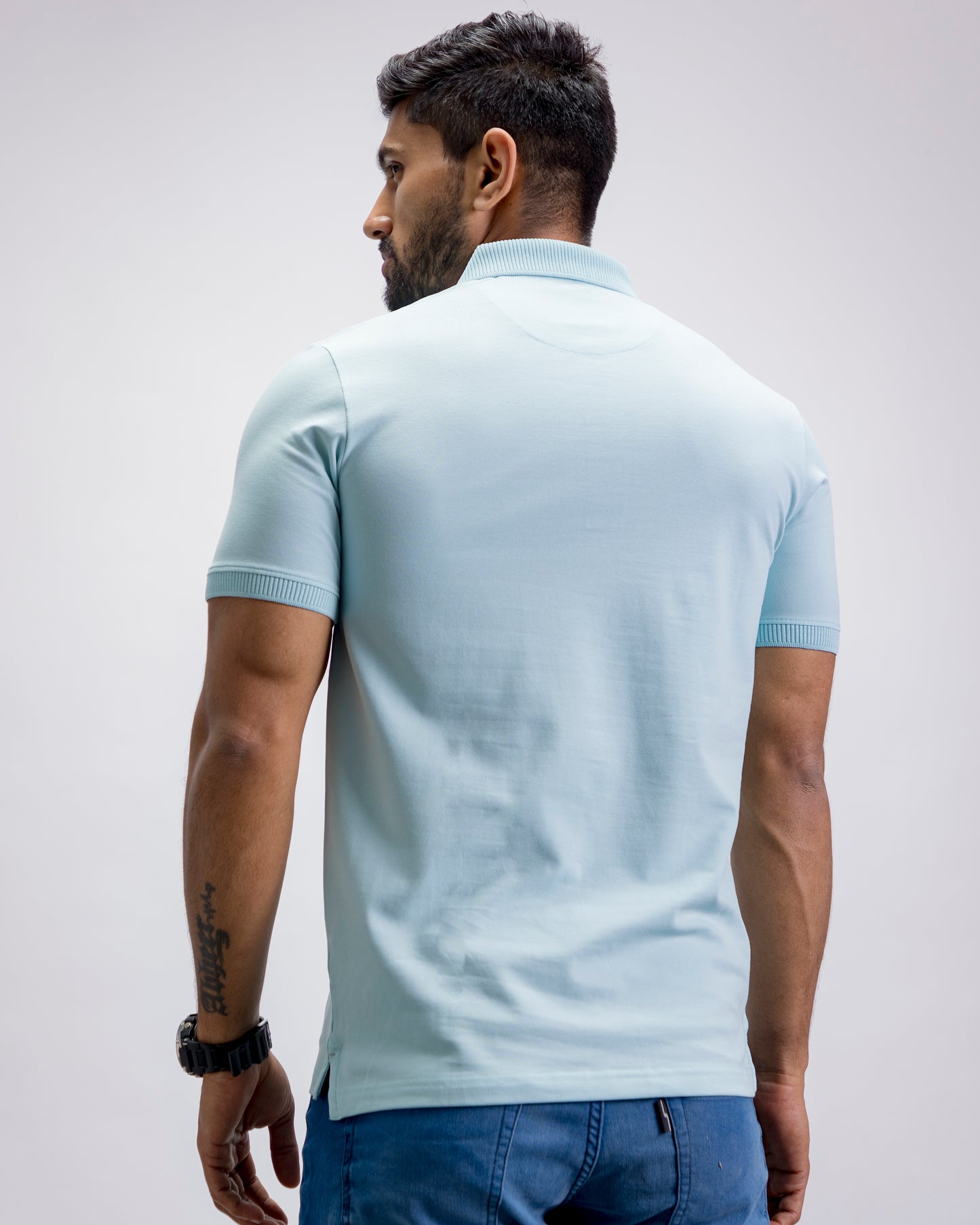 Sky Blue Polo T-Shirt