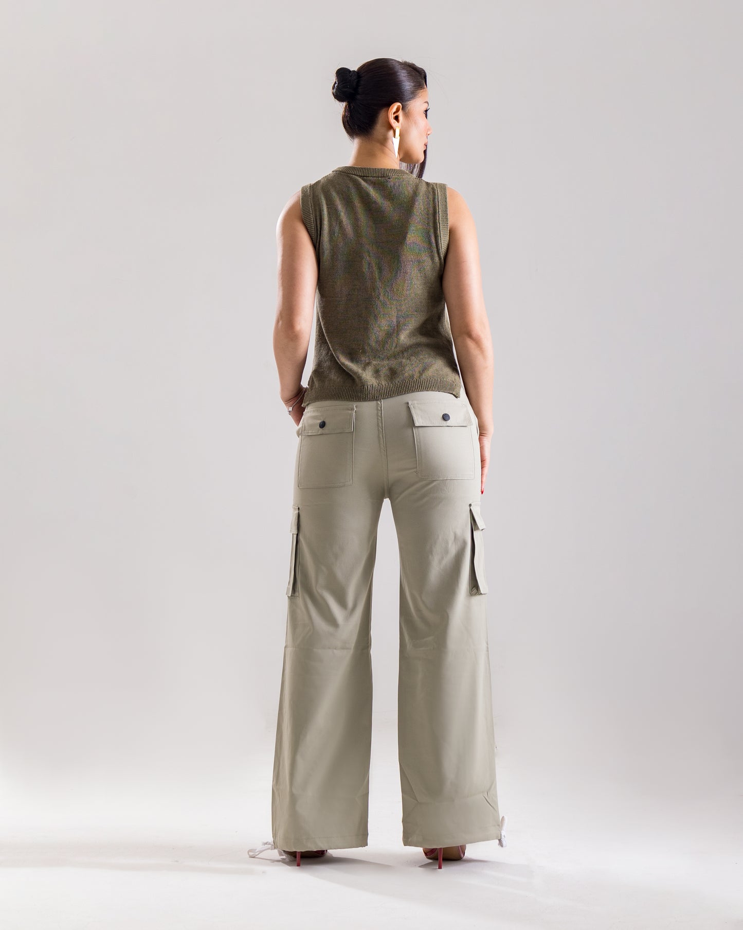 Pastel Parachute Cargo Pants
