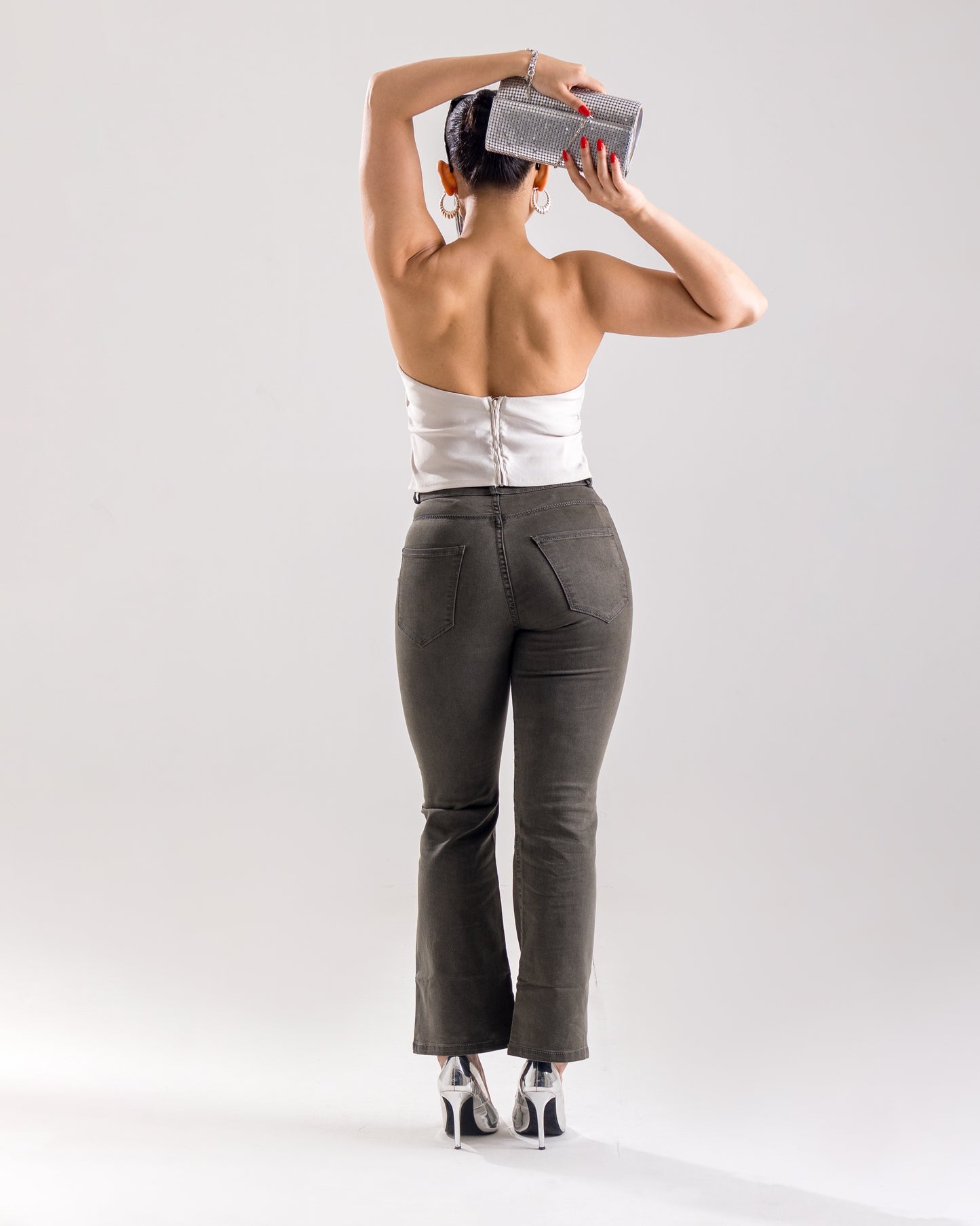 Flare Fit Coloured Bootcut jeans