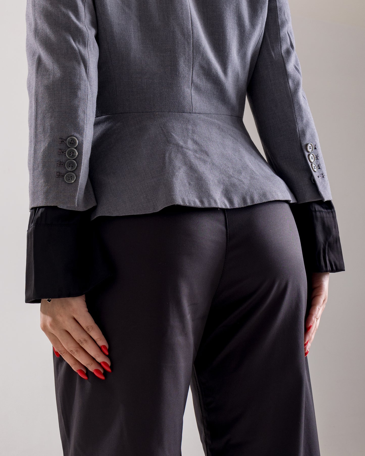 Straight Fit Korean Pants with Pleats