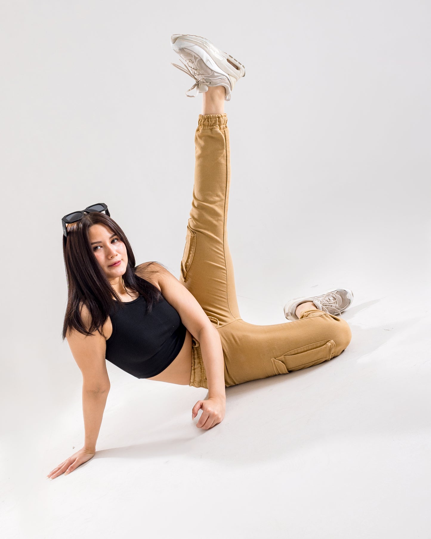 Khakhi Jogger with Cargo Pockets