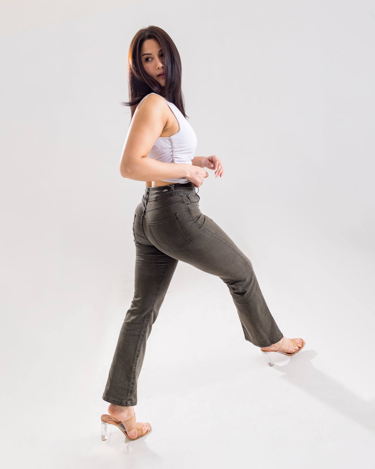 Flare Fit Coloured Bootcut jeans