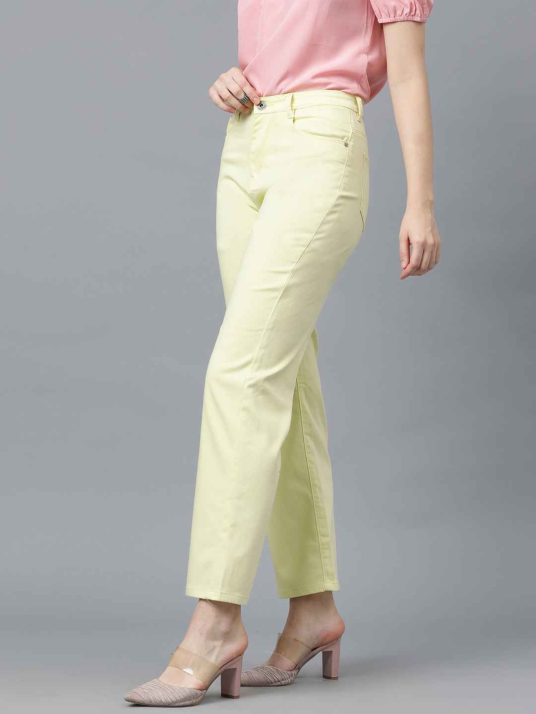 Coloured Relaxed Pants
