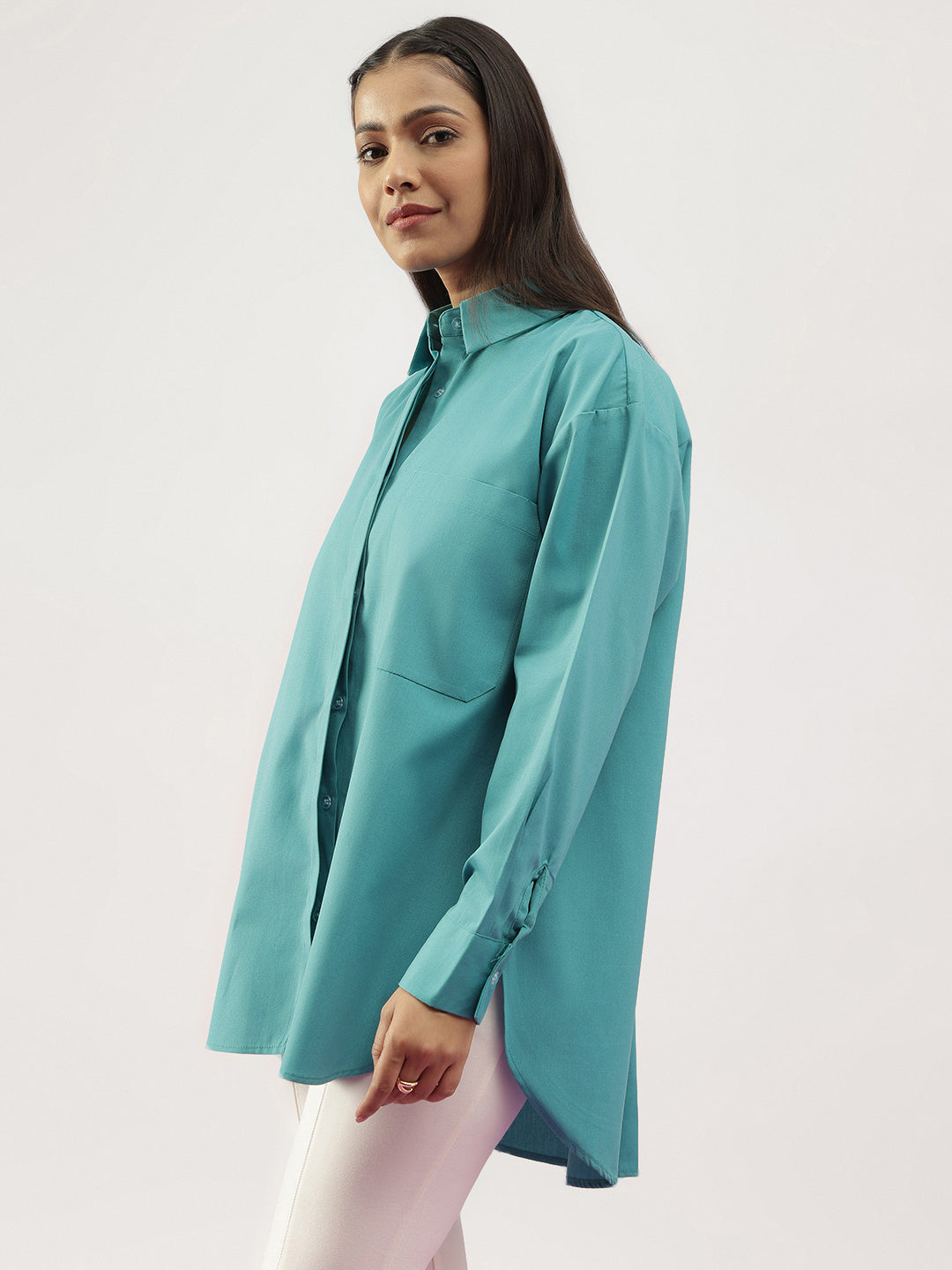 Sage Green Oversize Shirt