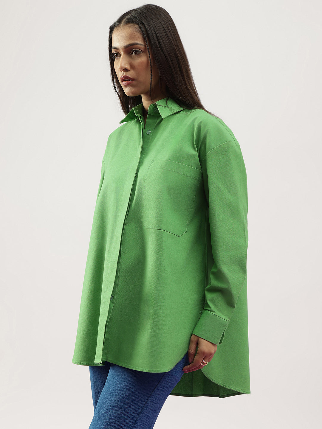 Green Oversize Shirt