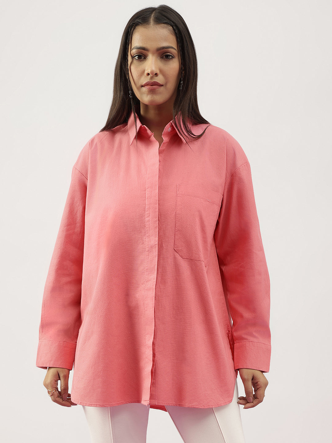 Blush Oversize Shirt