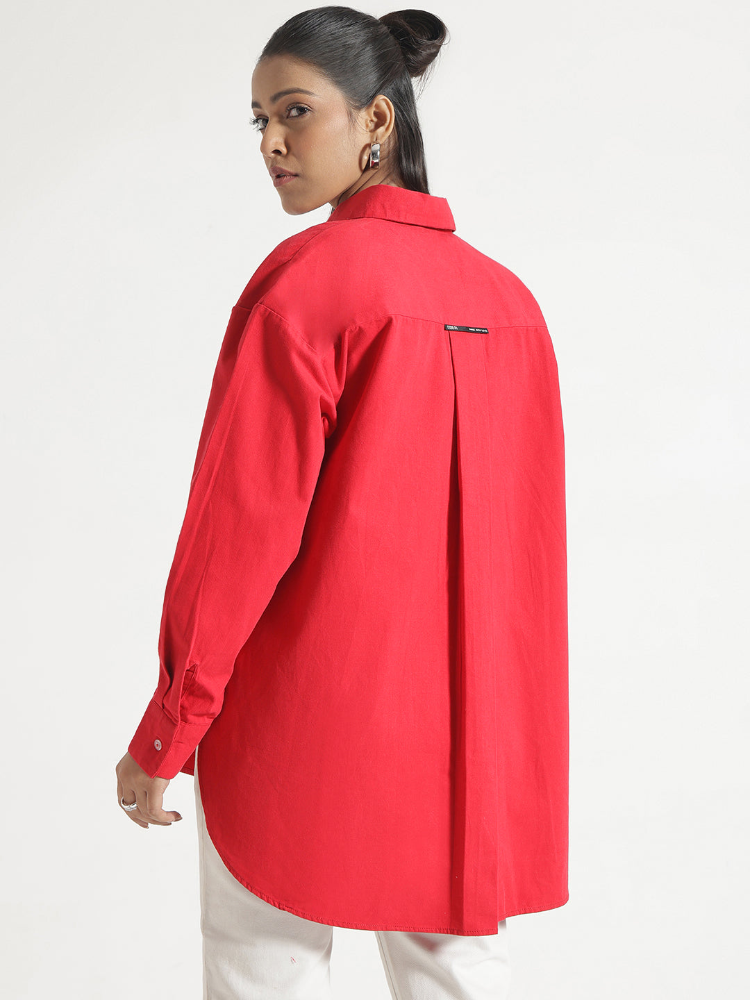 Red Oversize Shirt