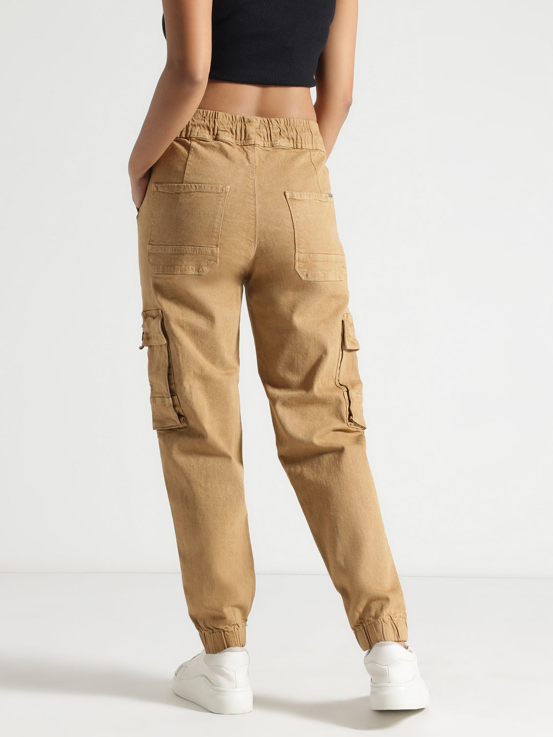 Khakhi Cargo Joggers