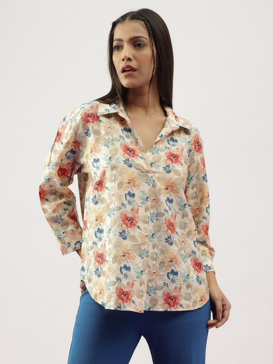 Floral Printed Shirt