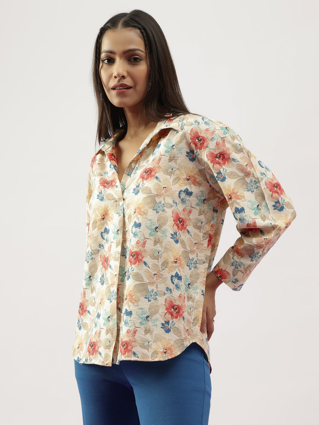 Floral Printed Shirt