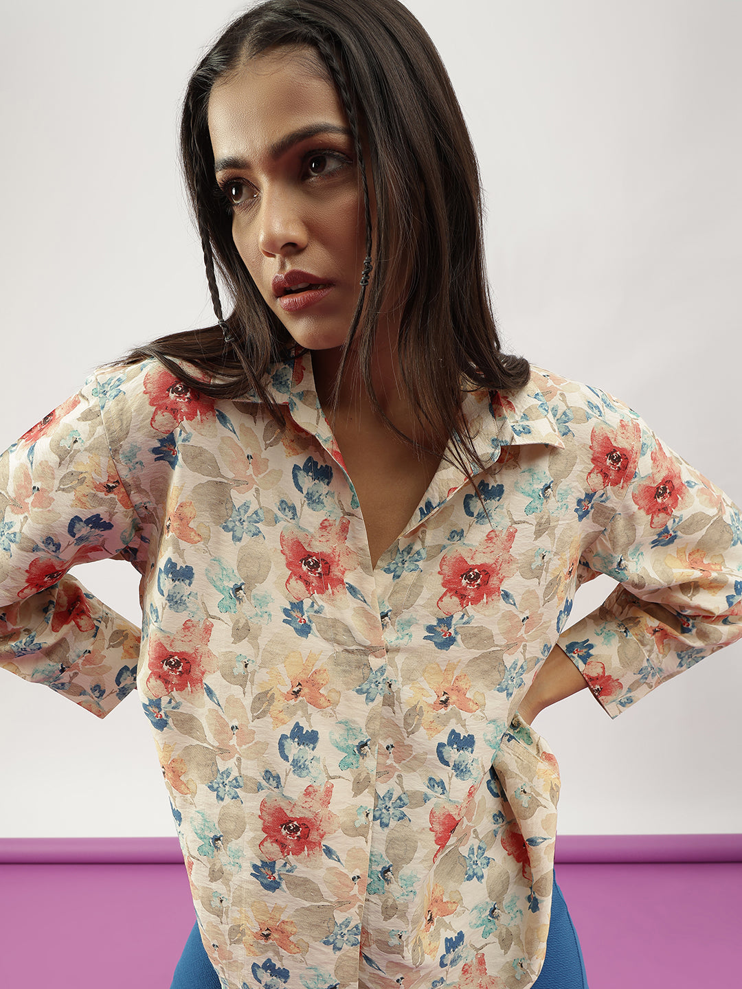 Floral Printed Shirt