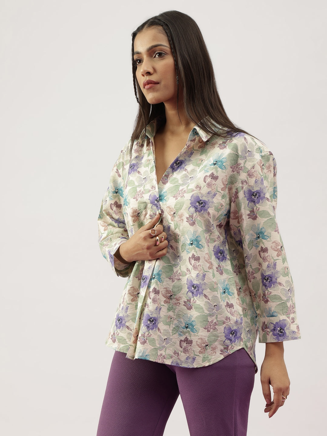 Clourful Printed Shirt