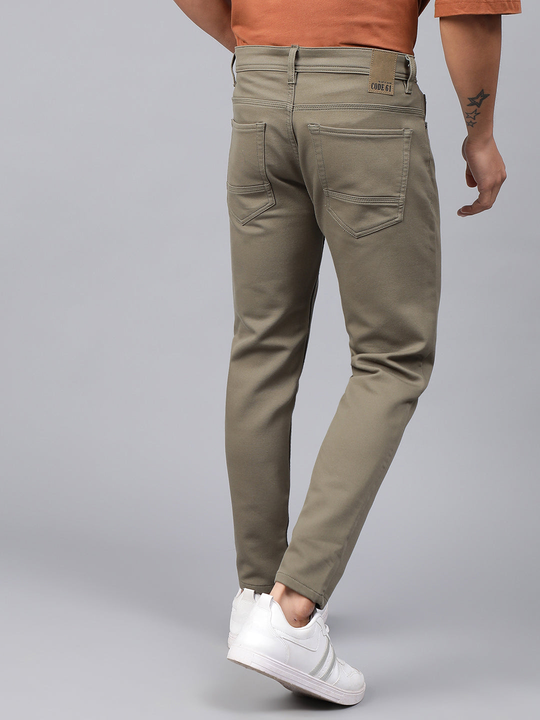 Olive green Chinos