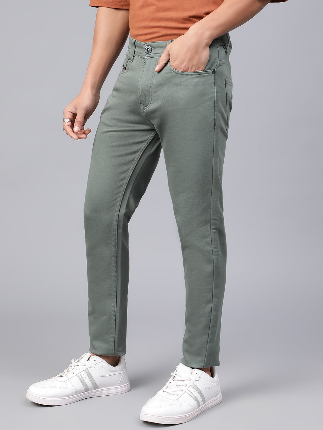 Olive Chinos