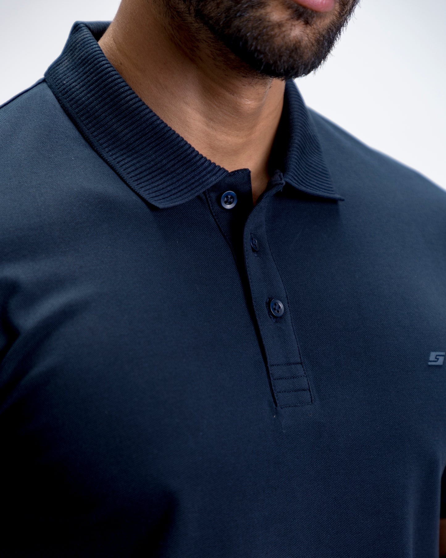 Navy Blue Polo T-Shirt