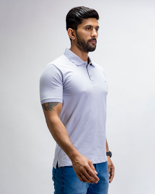 Grey Polo T-shirt