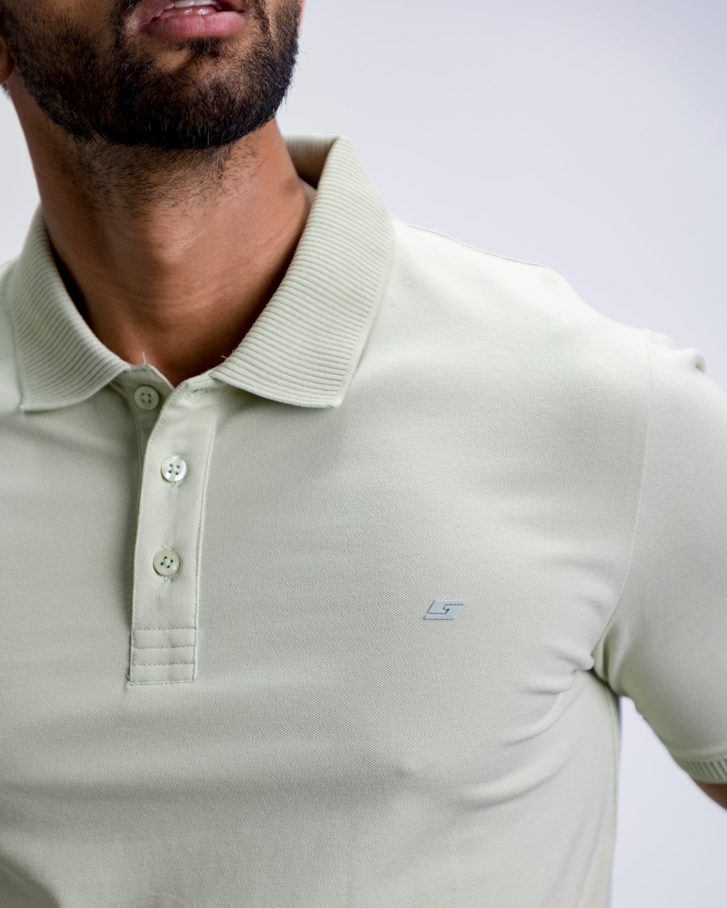 Pastle Green Polo T-Shirt